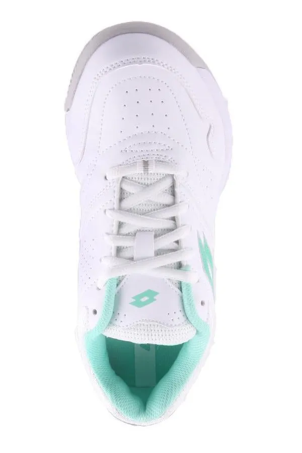 COURT LOGO XV111 WHITE/GREEN