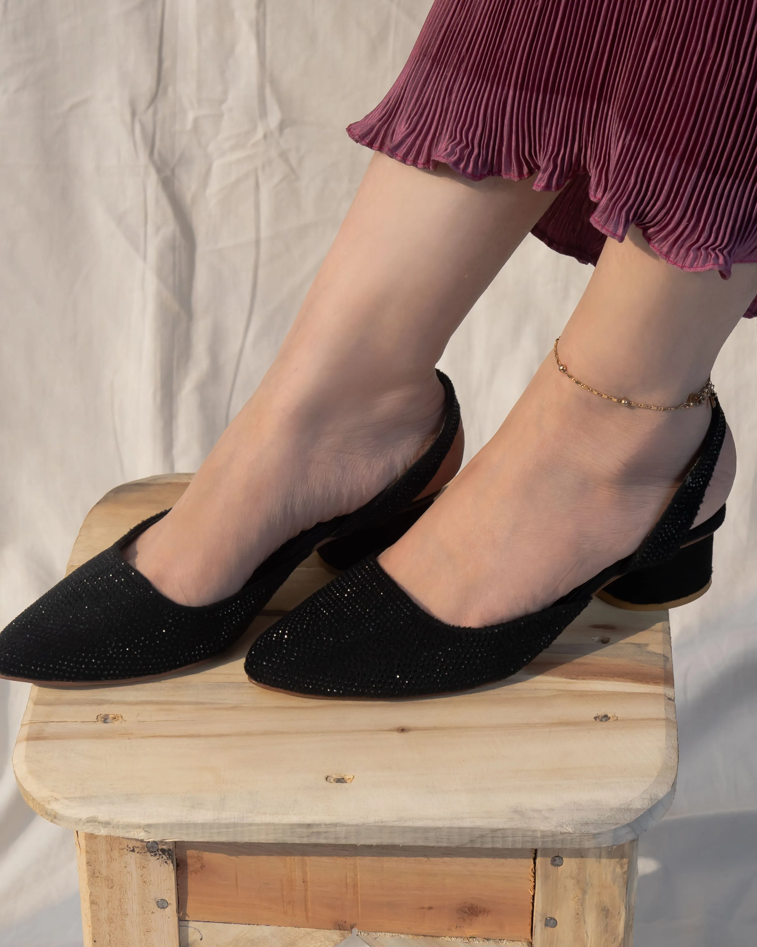 Daria Heels - Black