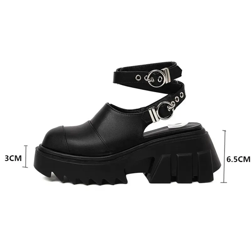 Dark Enigma Sandals