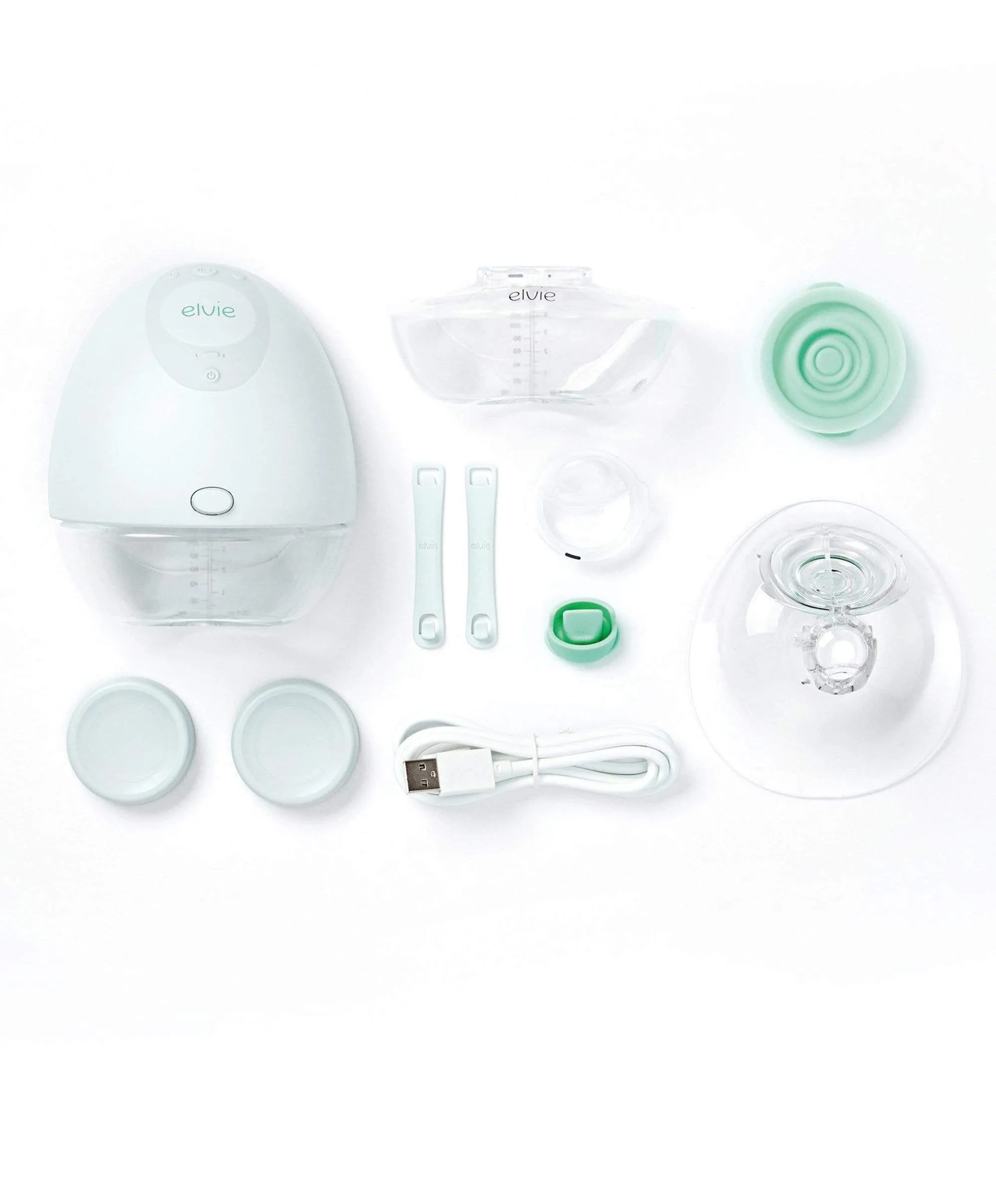 Elvie Electric Breast Pump With Elvie Catch Collection Cups