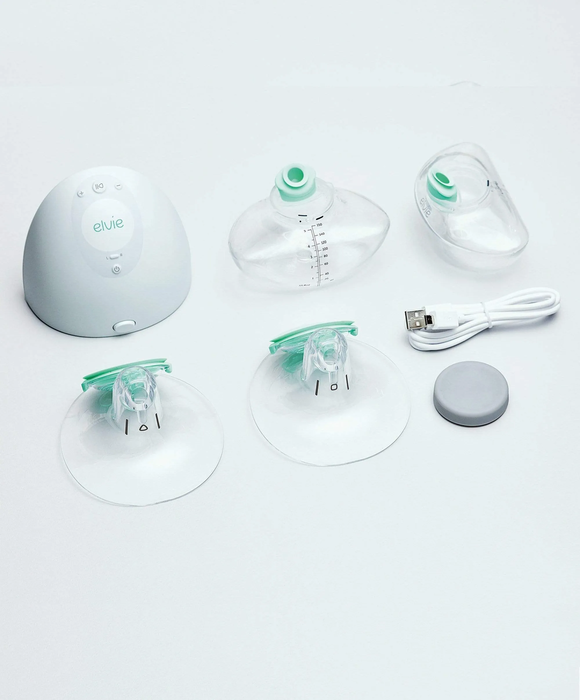 Elvie Electric Breast Pump With Elvie Catch Collection Cups