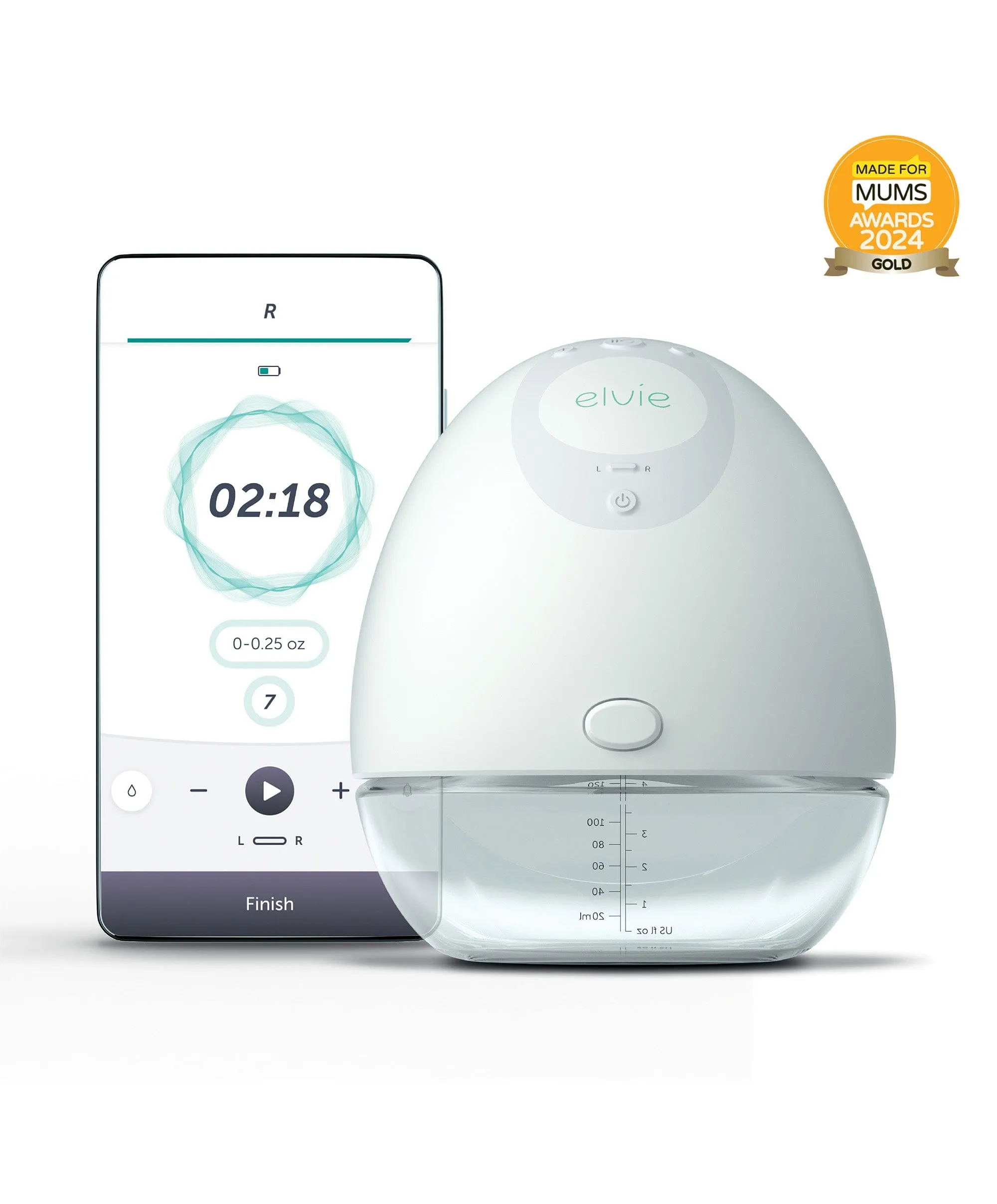 Elvie Single Electric Breast Pump