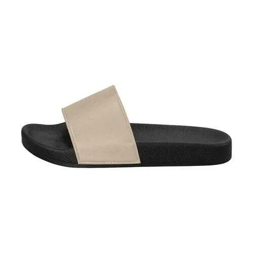 Flip-Flop Sandals, Dark Beige Women's Slides