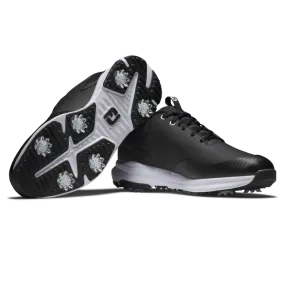 FootJoy Men's Tour Rival Golf Shoes- Black/White