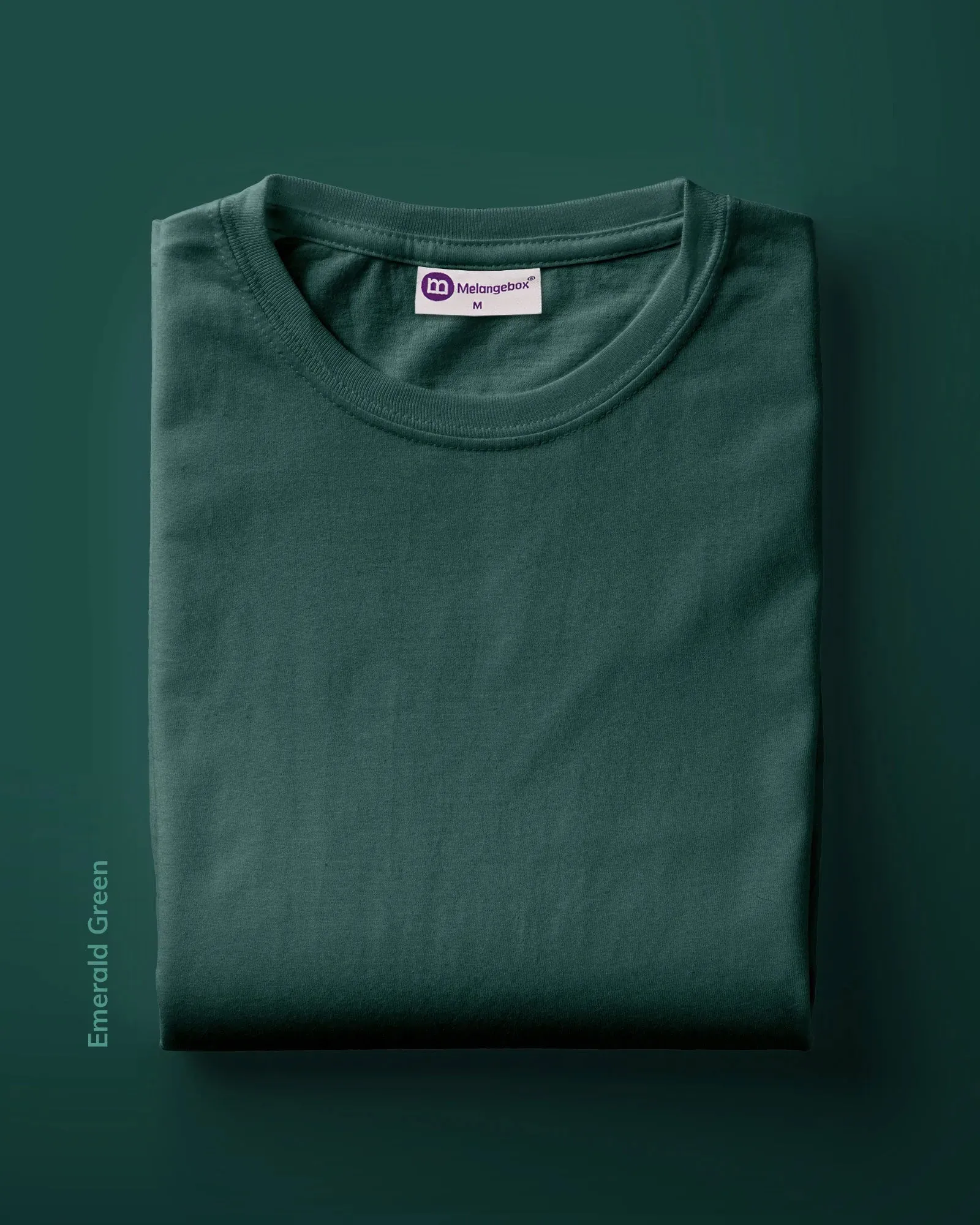 Full Sleeves Crew Neck: Emerald Green