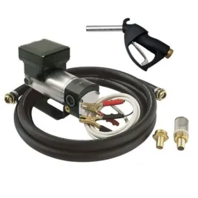 GT-PS309060 - 12V Oil Vane Pump Kit with Control, Hose, and Suction Filter