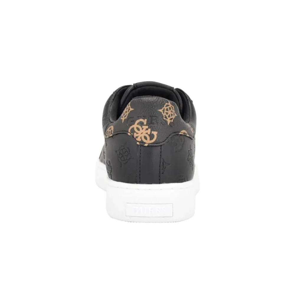 GUESS Renzy Debossed Logo Low-Top Sneakers - BLK