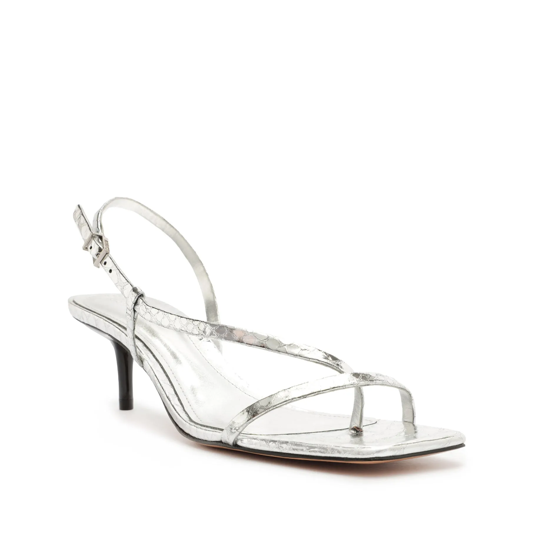 Heloise Metallic Leather Sandal