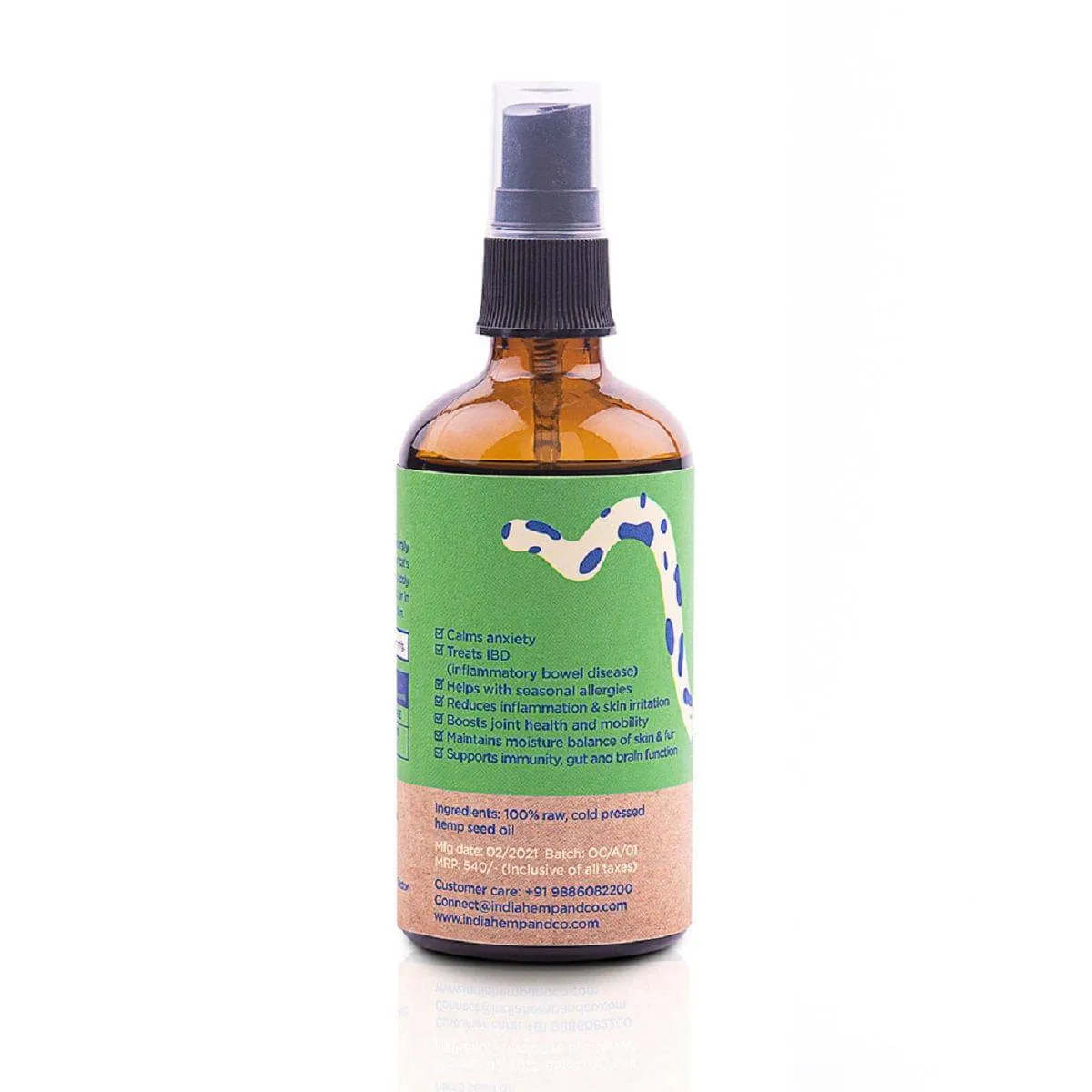 Hemp Seed Pet Oil - Cat