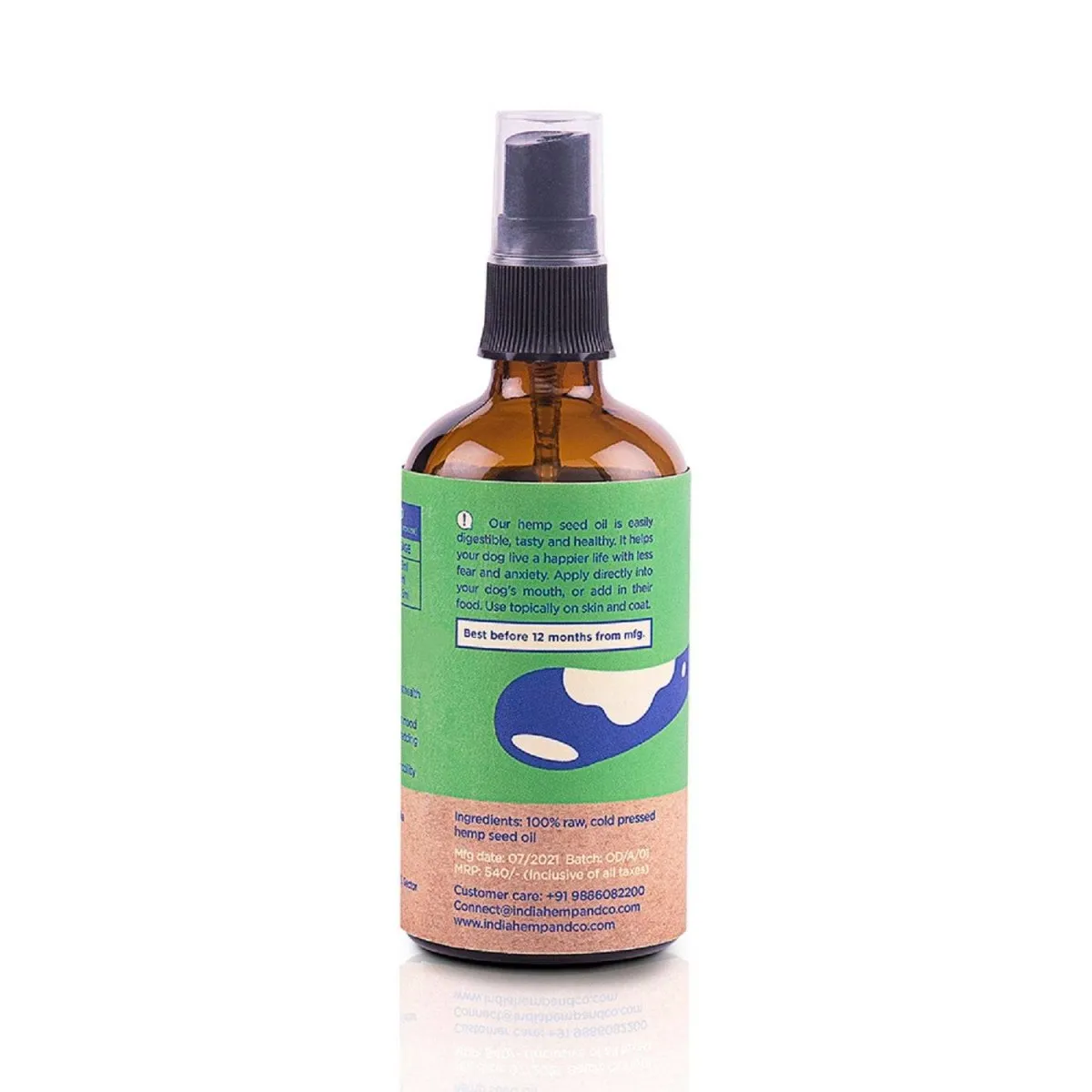 Hemp Seed Pet Oil - Dog