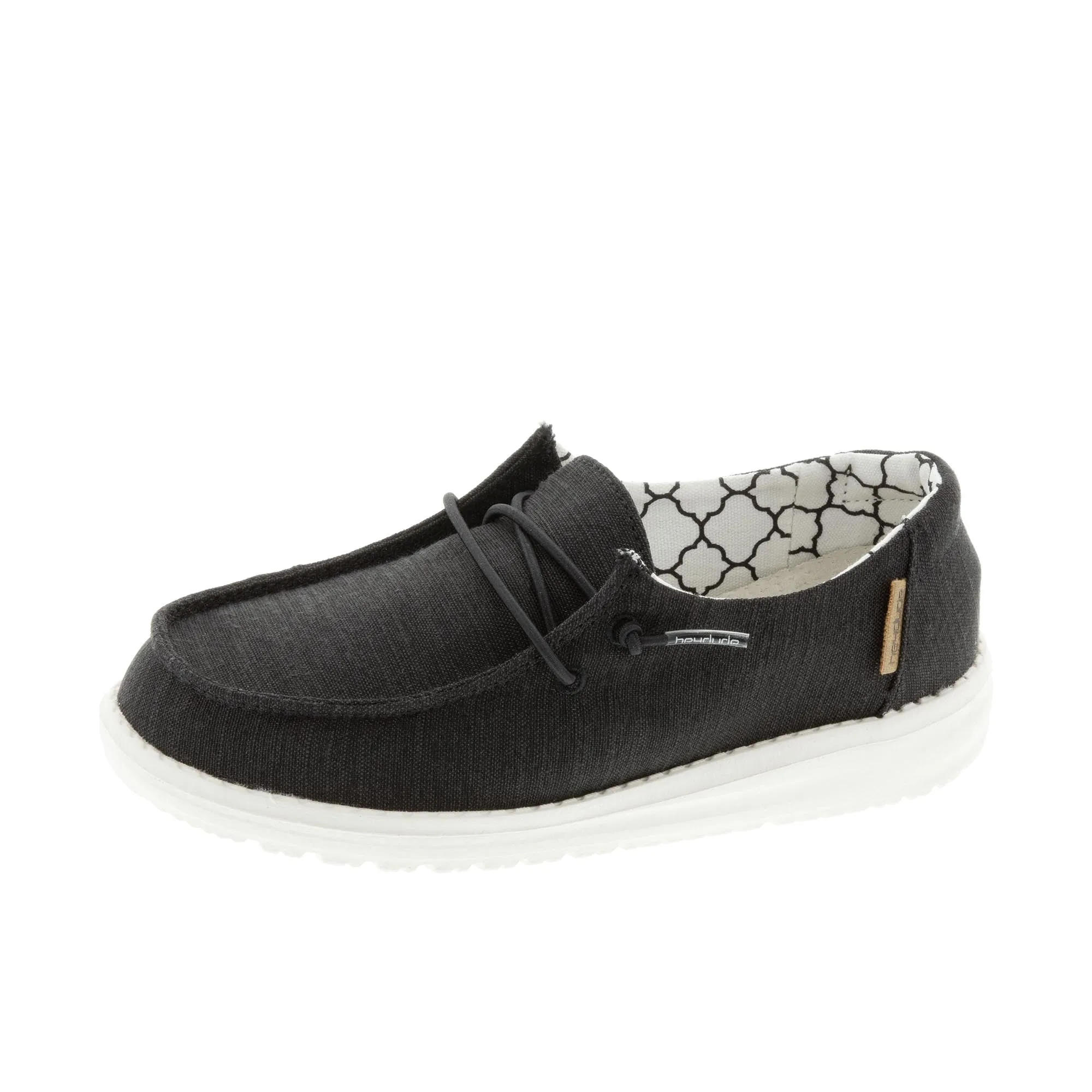 Hey Dude Youth Wendy Linen Black