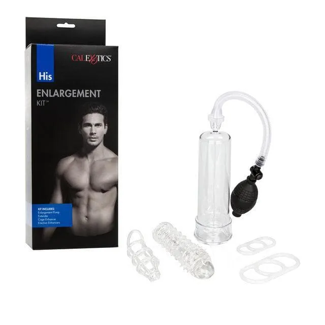 His Enlargement Penis Pump Erection Girth and Length Enhancement Kit