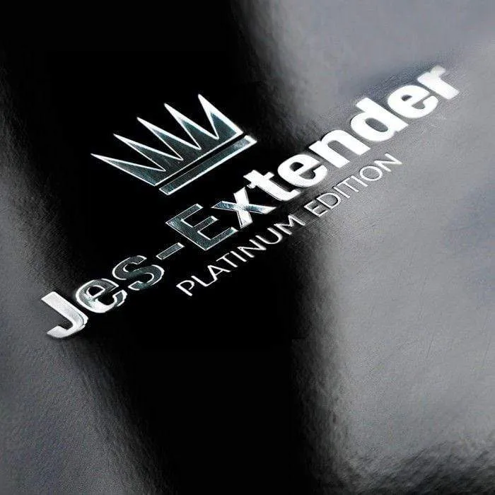 Premium Black Jes-Extender Platinum Edition - Professional Quality Penis Extender