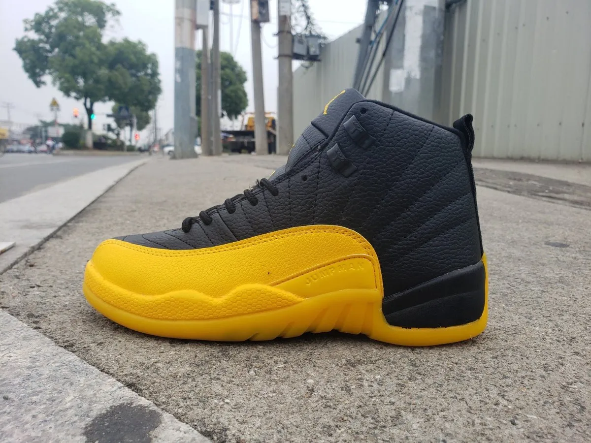 JORDAN 12 RETRO x BLACK UNIVERSITY GOLD