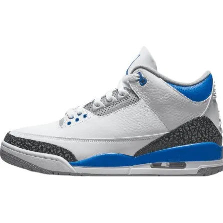 JORDAN 3 RETRO x RACER BLUE