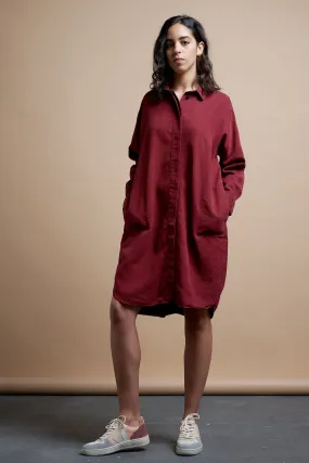 juliana dress burgundy <br> by Kings Of Indigo