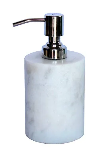 Kleo Marble Soaplotion Dispenser White Stone Bathroom Accessories