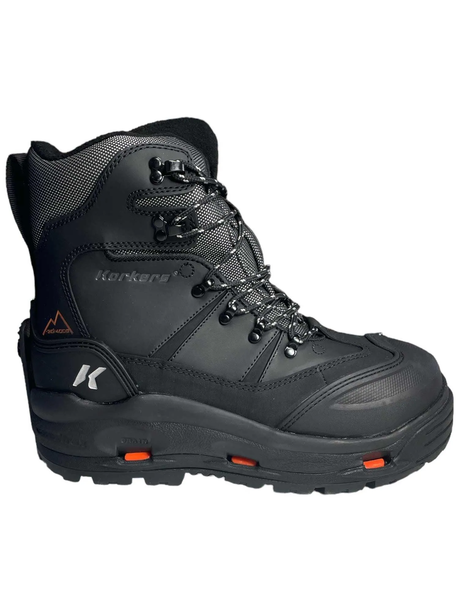 Korkers Men's SnowJack Pro Safety with 90 Degree Sole