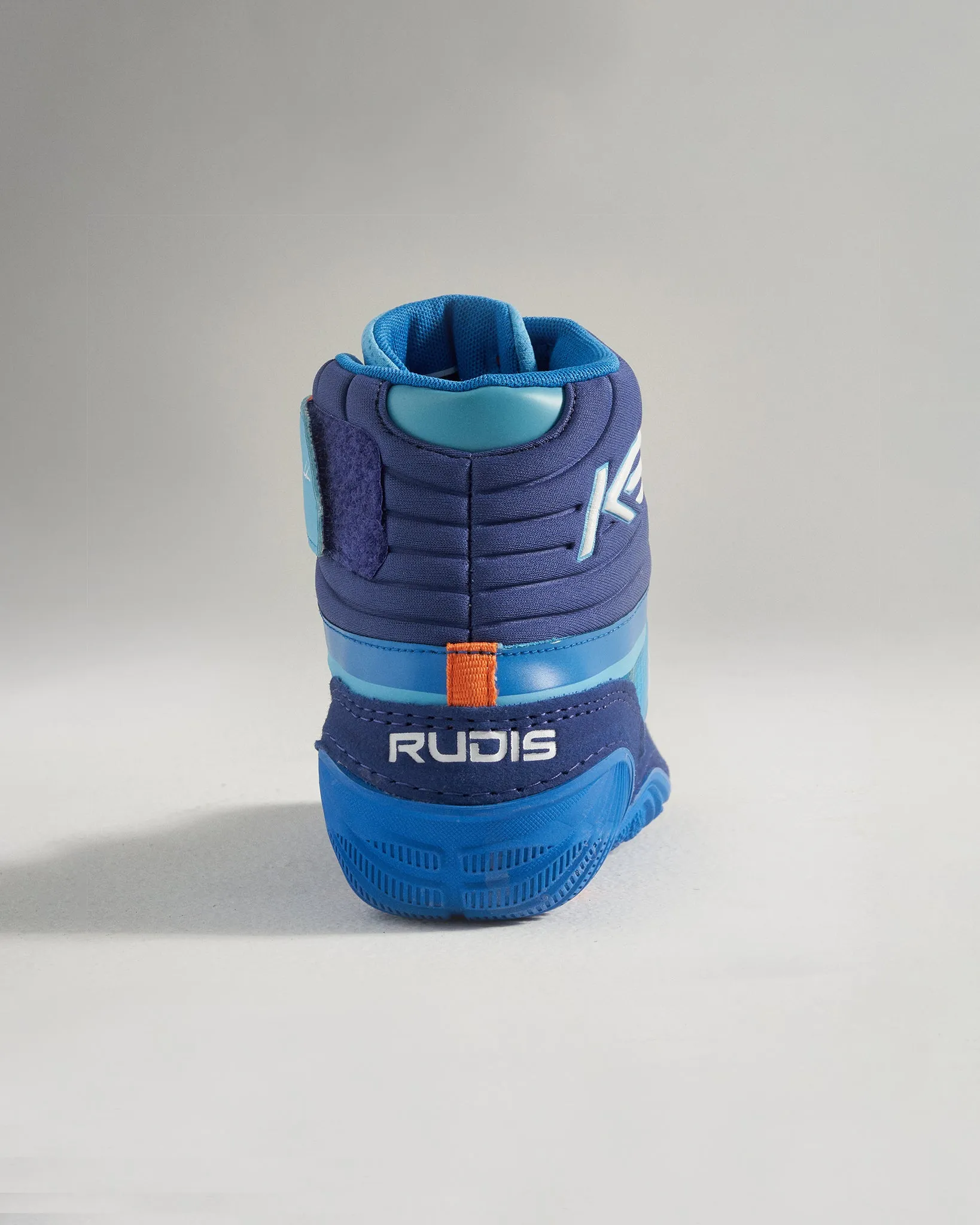 KS Turbine Adult Wrestling Shoes - World Wide Blue