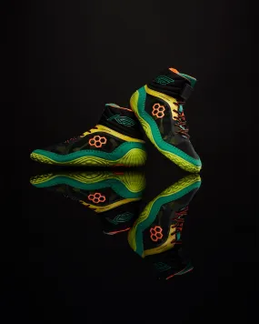 KS Turbine Youth Wrestling Shoes - Poison Green