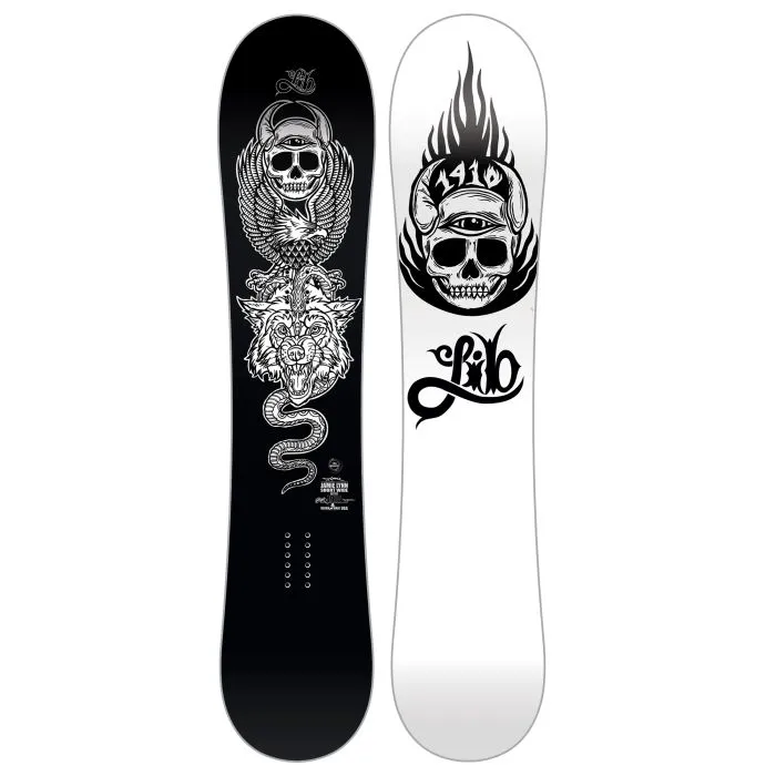 Lib Tech Jamie Lynn Short Wide Snowboard - Men's 2025 | All-Mountain Powder Snowboard with Narrower Profile and Effortless Float