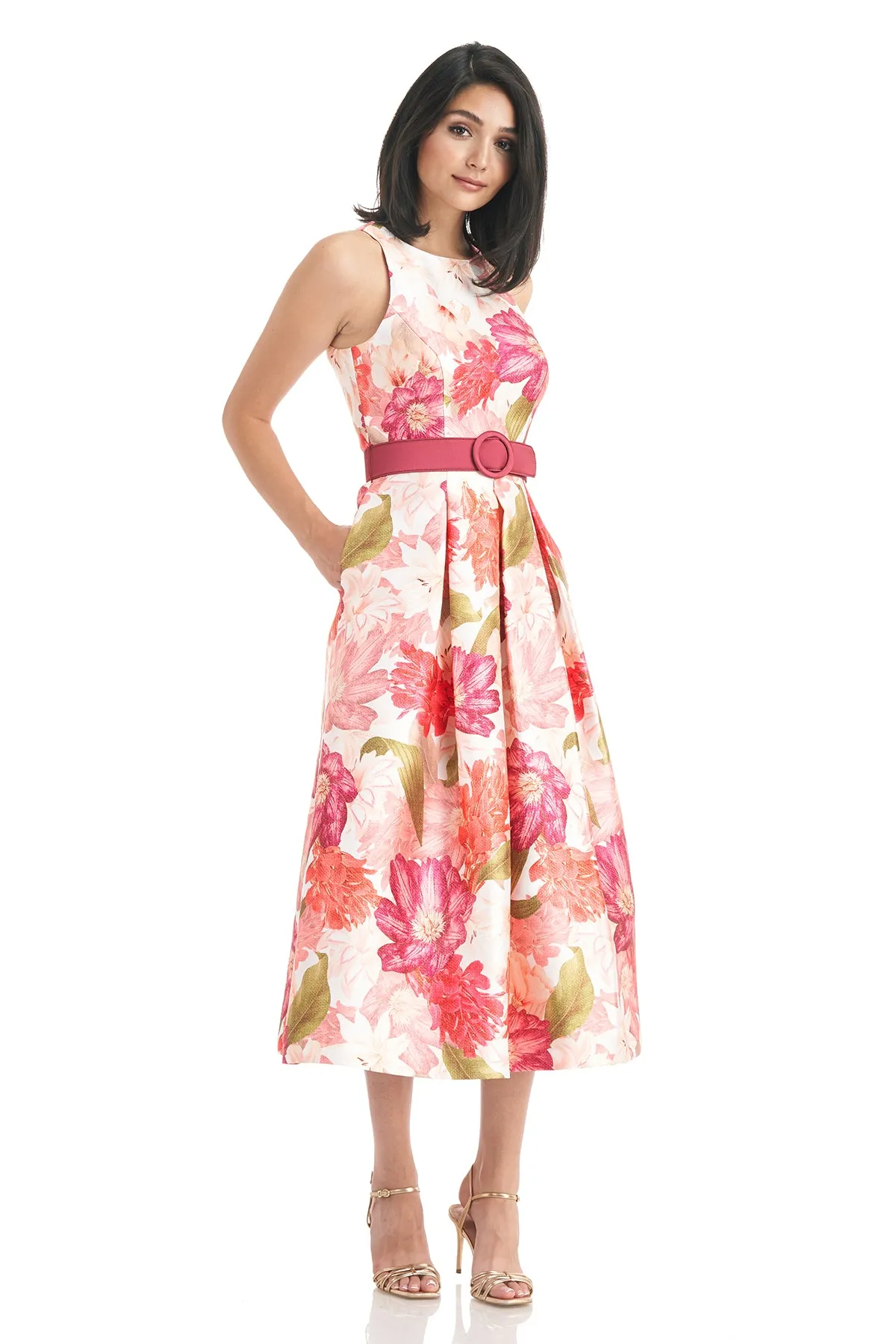 Liberty Tea Length Dress