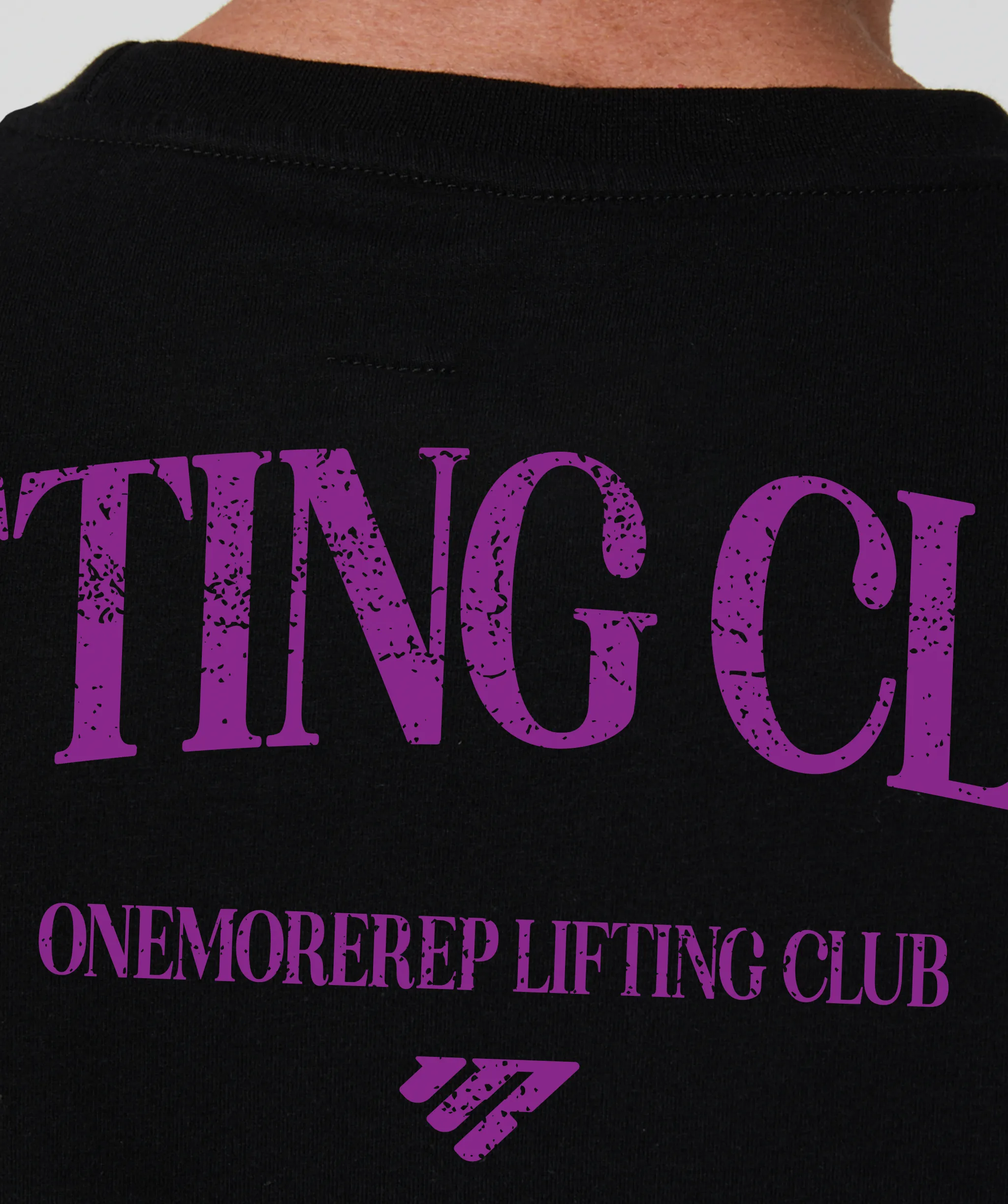 Lifting Club Tee Black/Violet