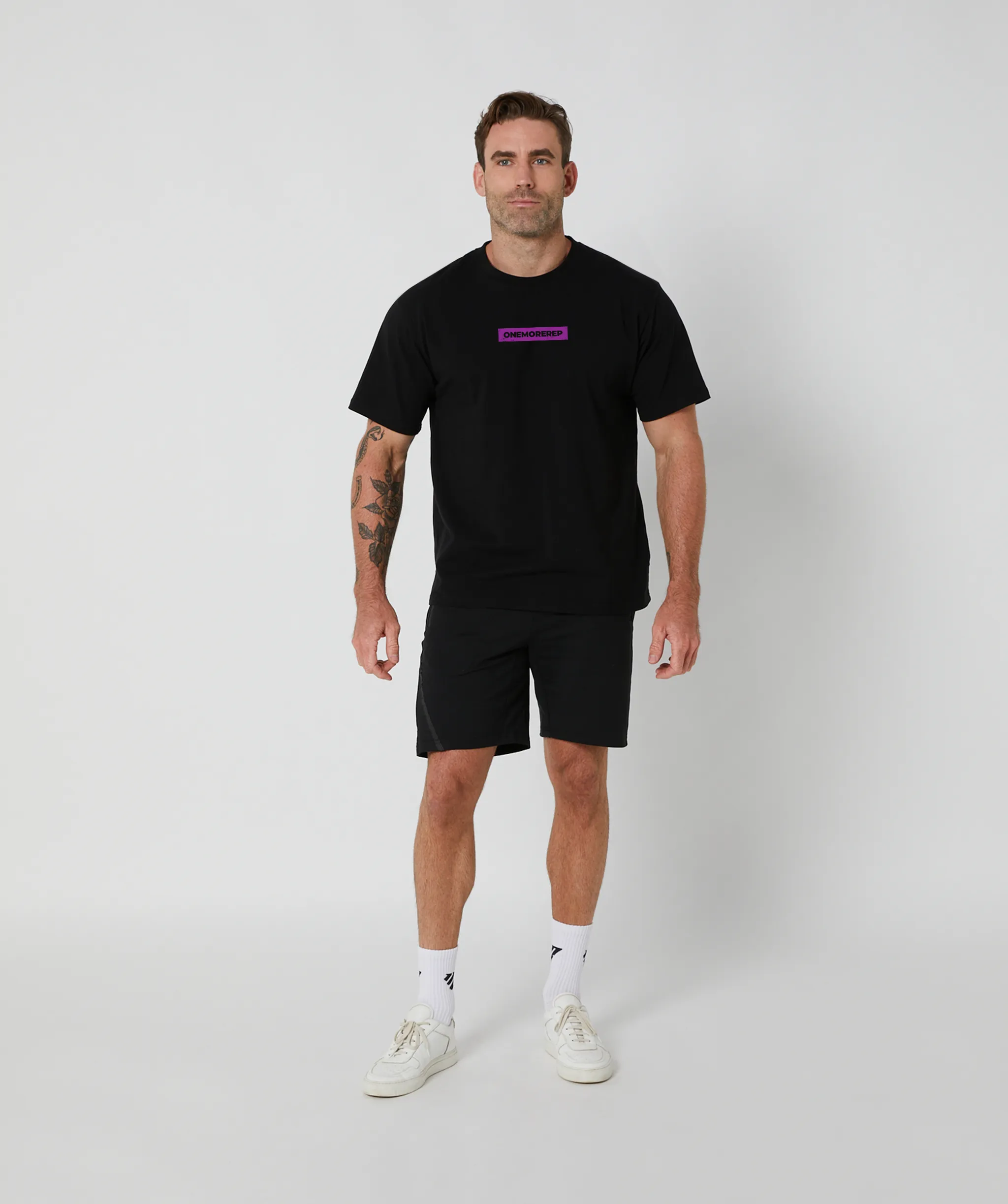 Lifting Club Tee Black/Violet