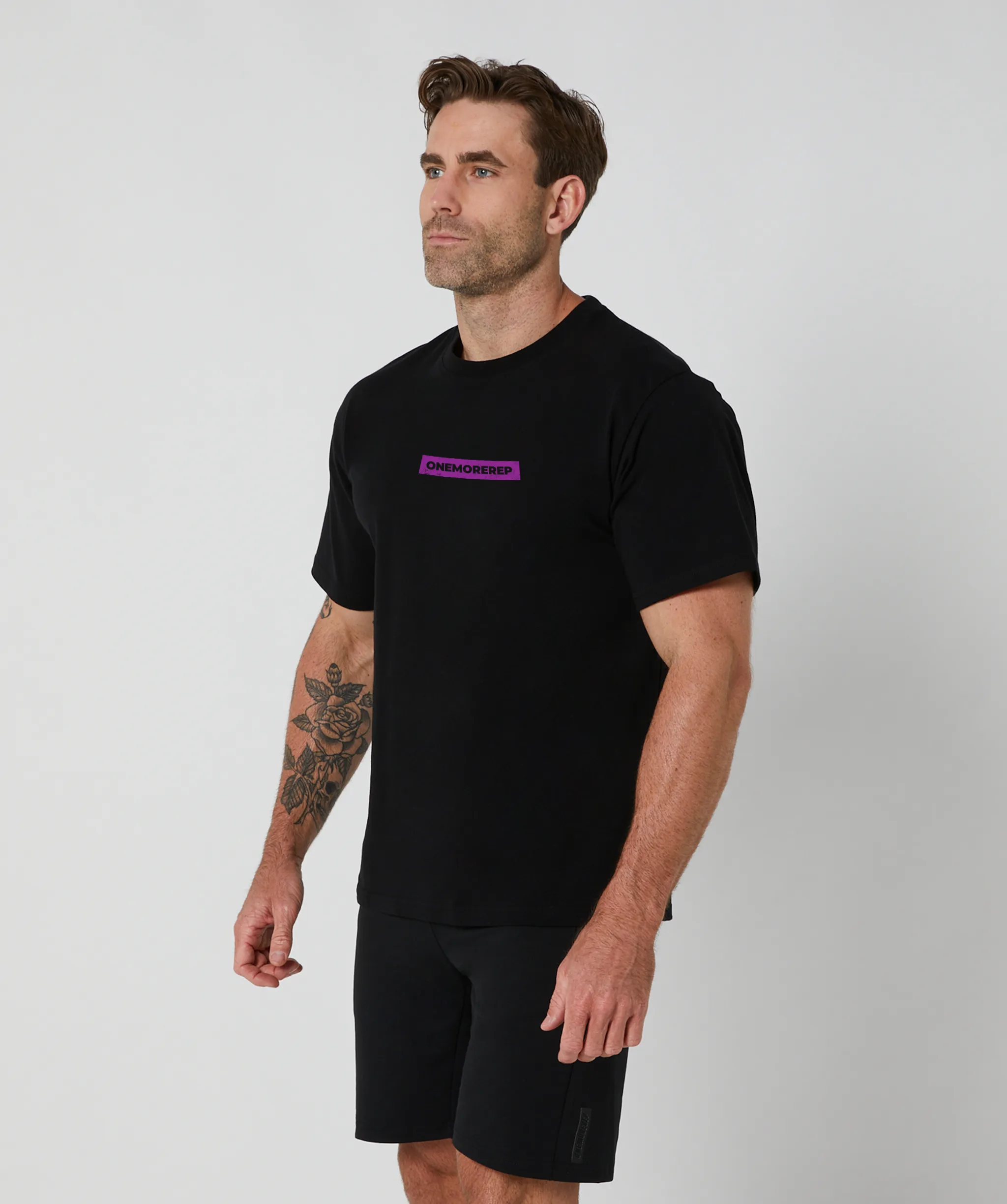 Lifting Club Tee Black/Violet