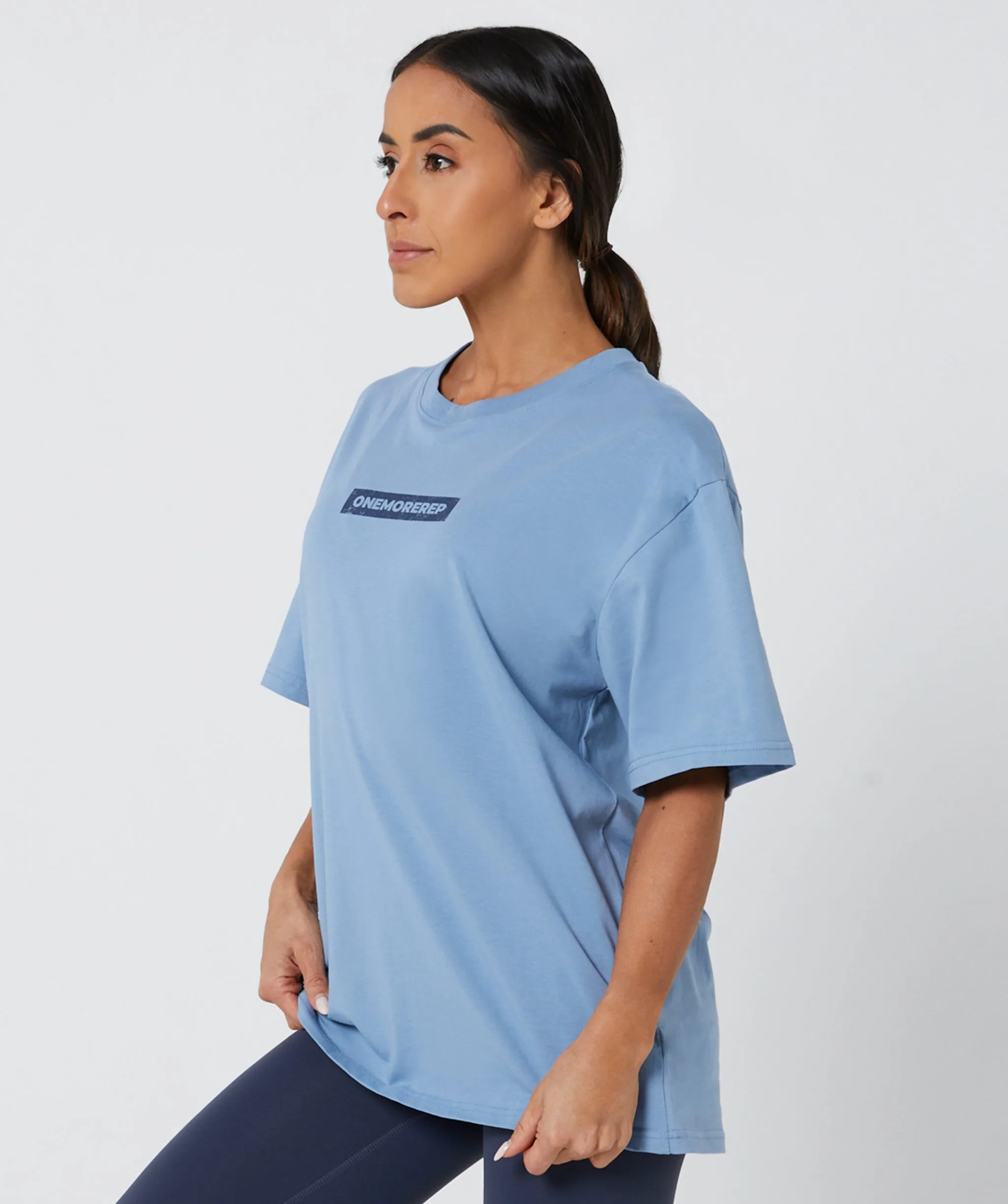 Lifting Club Tee Ice Blue