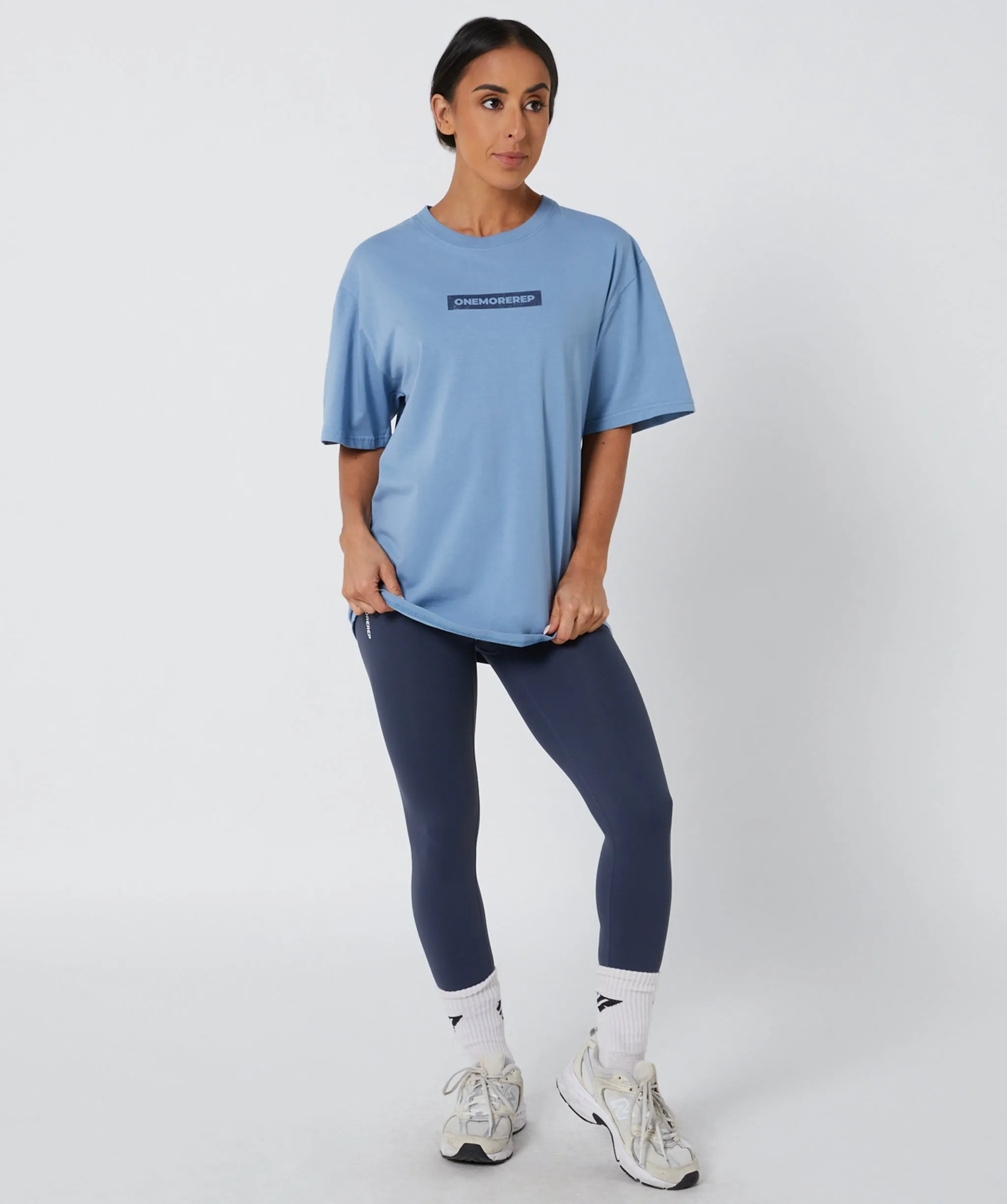 Lifting Club Tee Ice Blue