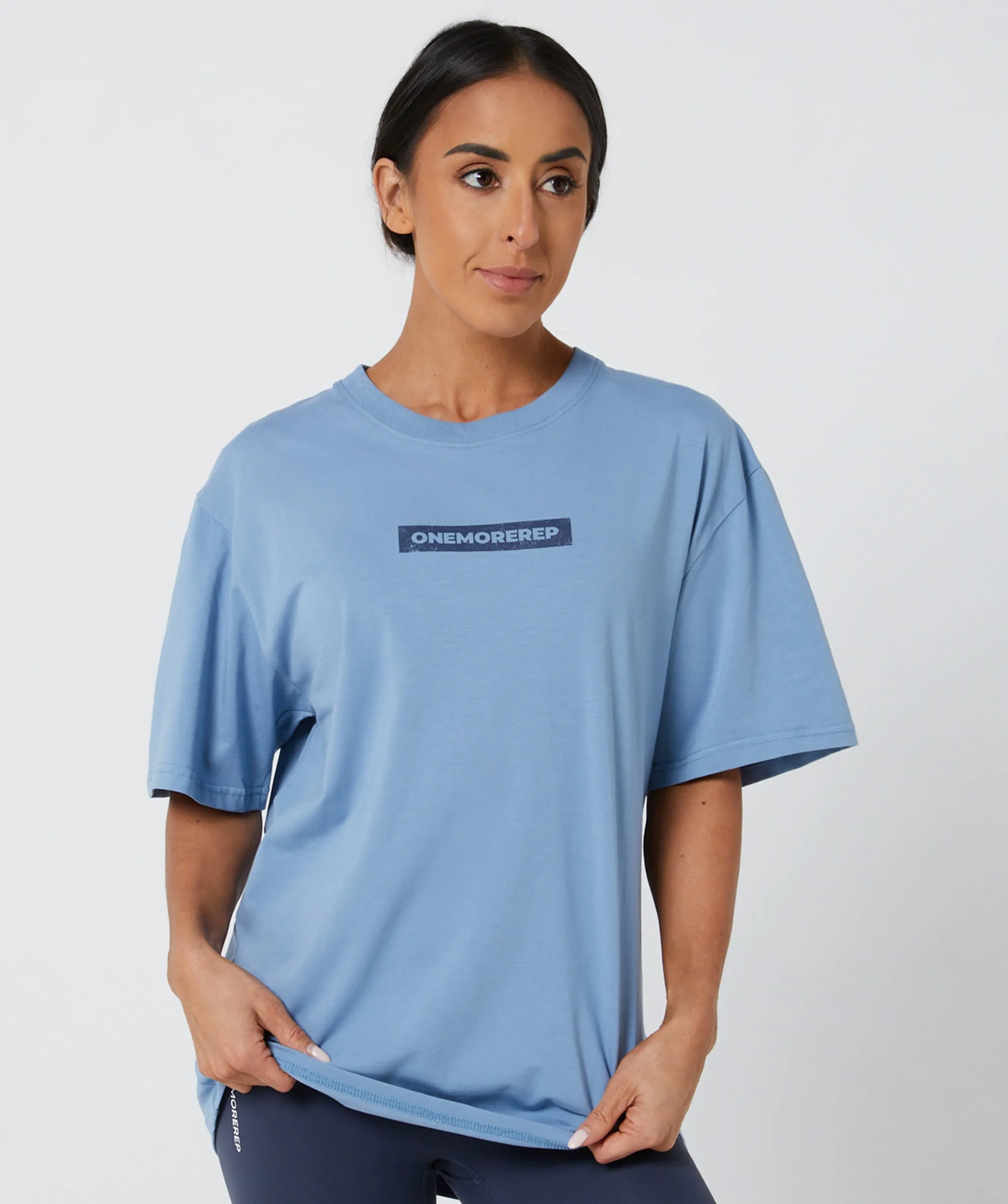 Lifting Club Tee Ice Blue