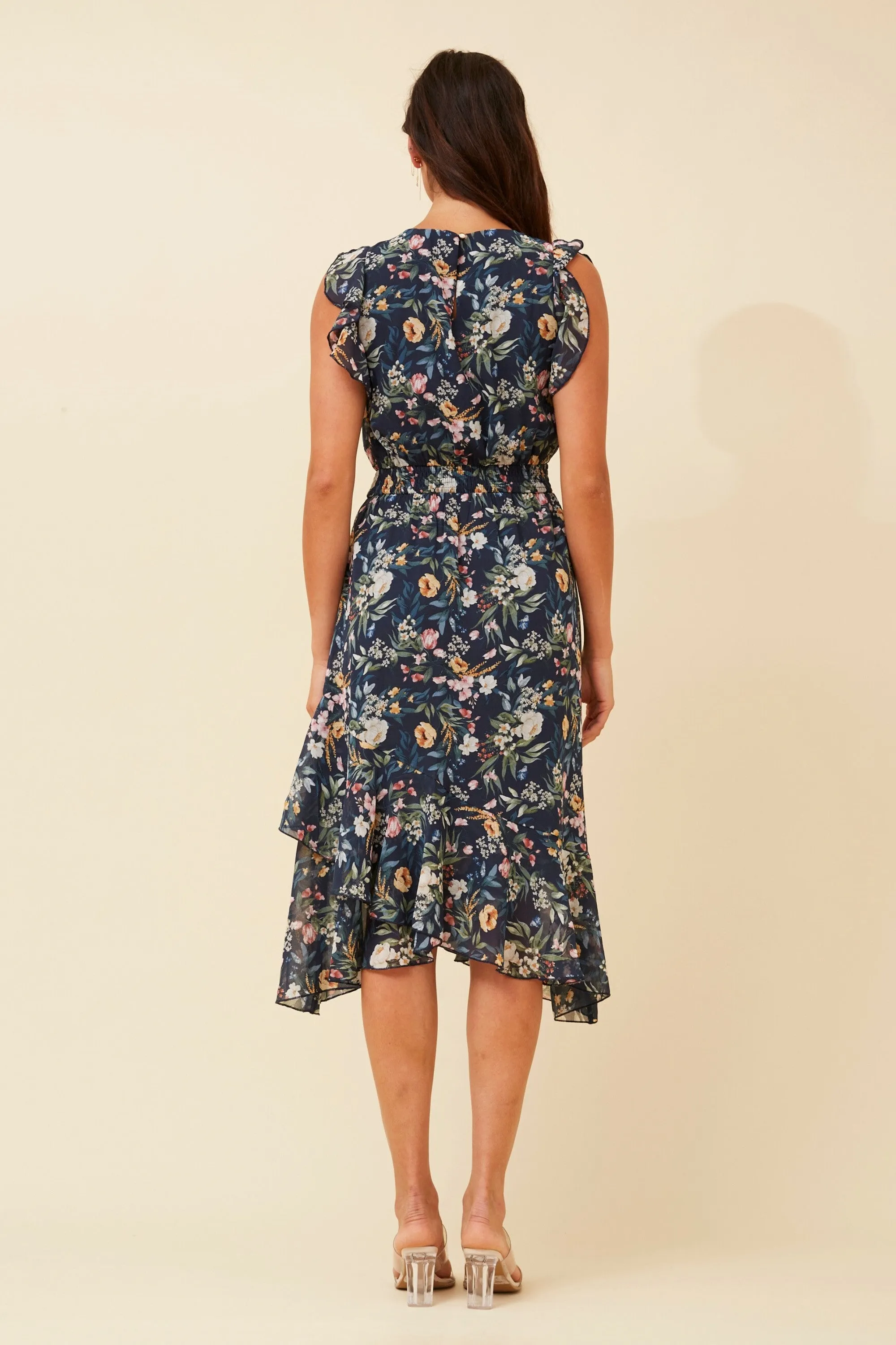 Lyla Botanical Midi Dress