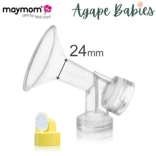 Maymom Breastshield (Flange) With Valve/Membrane For Medela - 19/21/24/27/30 Mm