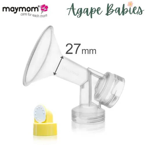 Maymom Breastshield (Flange) With Valve/Membrane For Medela - 19/21/24/27/30 Mm