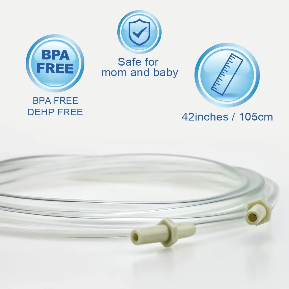 Maymom Replacement Tubing for Medela Pump in Style and New Pump in Style Advanced Breast Pump - 100% BPA Free