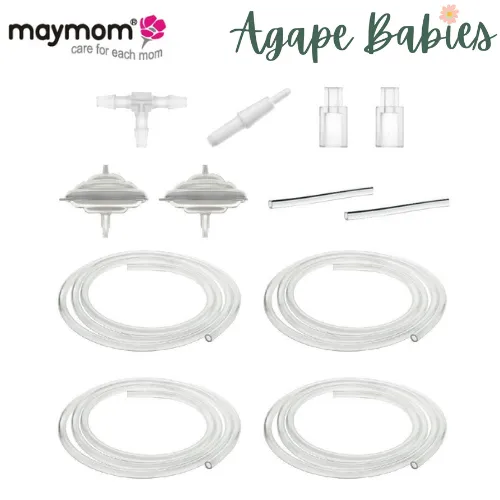 Maymom Tubing Kit for Freemie Cups to Connect to Medela Freestyle Pump