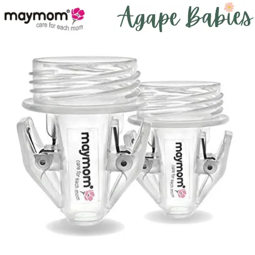 Maymom Widemouth Flange Adapter To Use With Milk Bag, 2pc