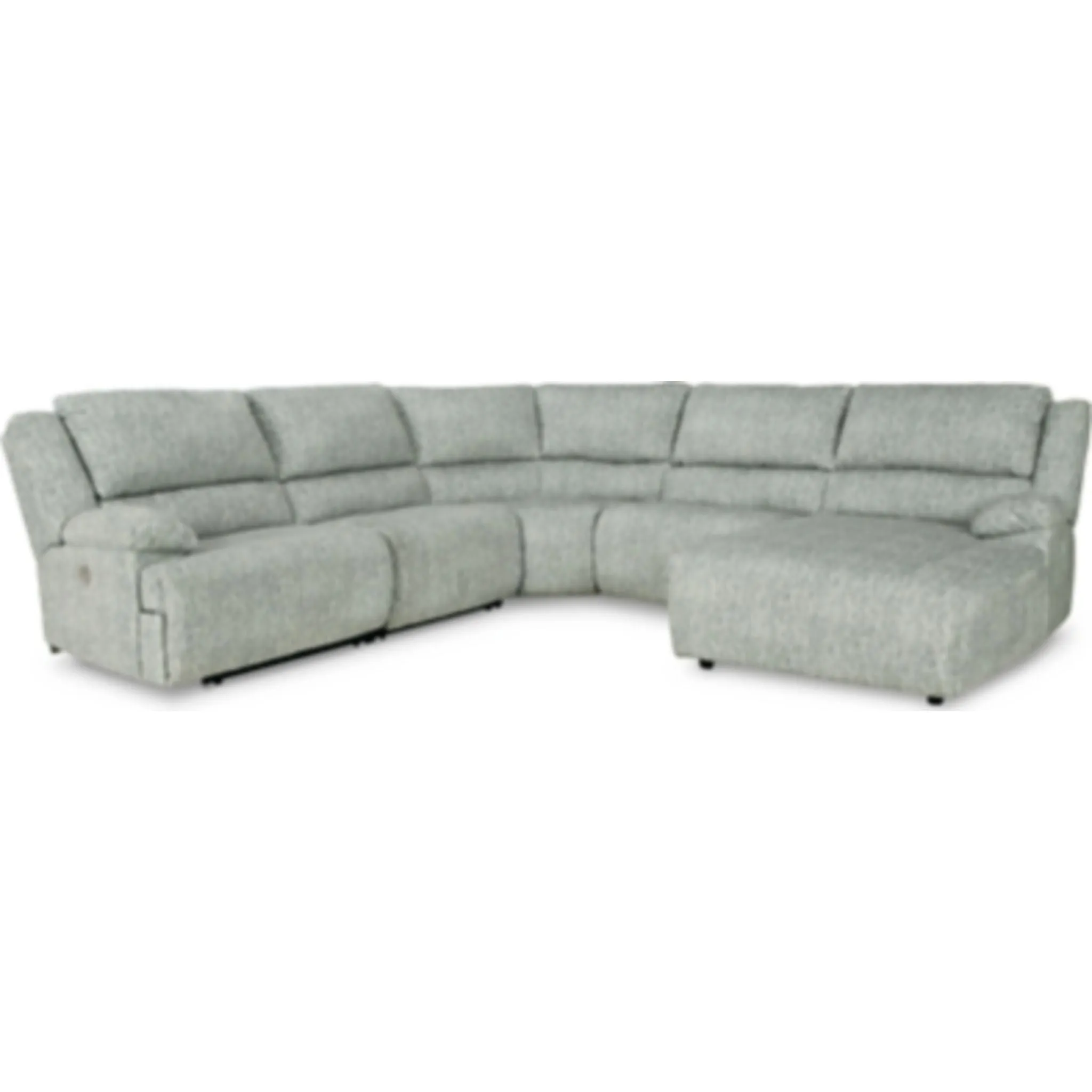 McClelland 5 Piece Power Reclining Sectional