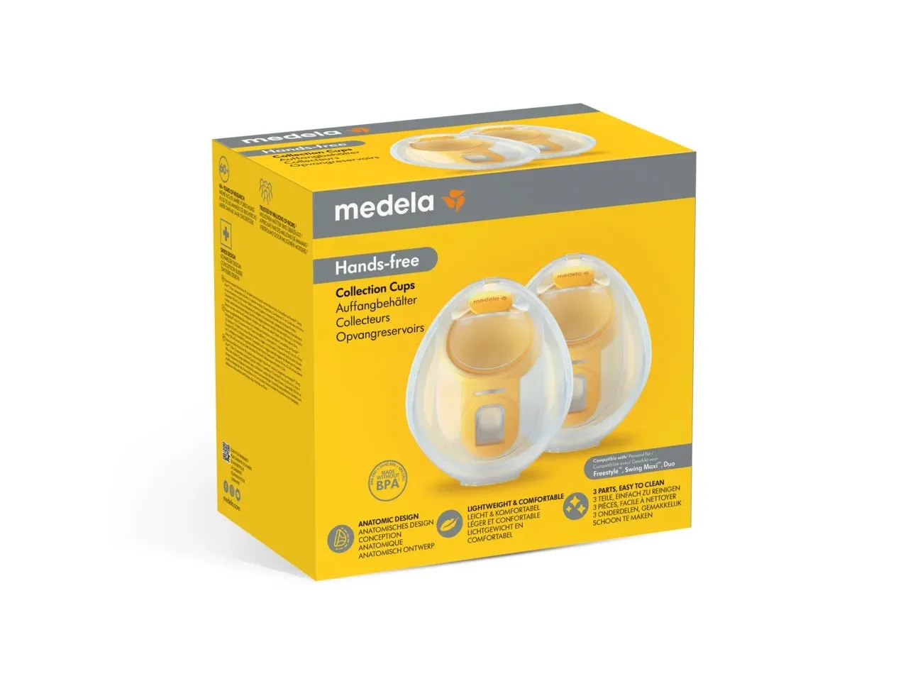 Medela Hands Free Collection Cup Set (With Tubing)