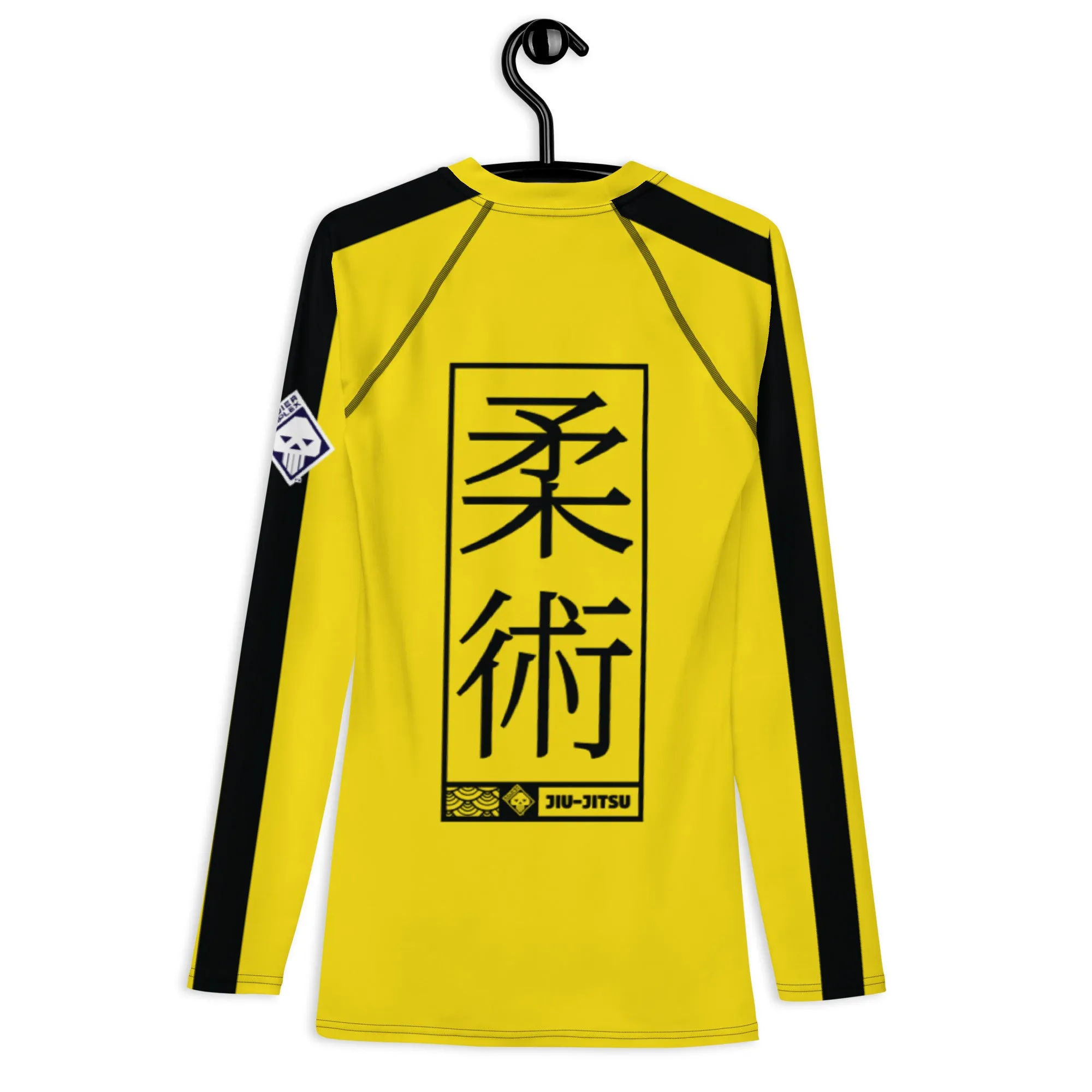 Mens Long Sleeve BJJ Rash Guard - Jiu-Jitsu 019 - Bruce Lee Game of Death