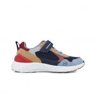 Multicolor boys velcro sneakers