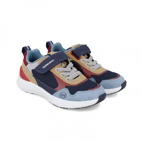 Multicolor boys velcro sneakers