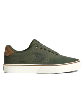 Naioca Pro Shoes in Olive Green & Green