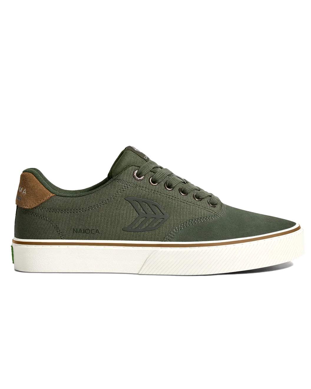 Naioca Pro Shoes in Olive Green & Green