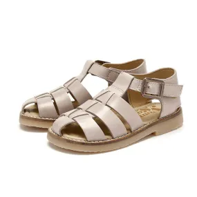 Noah Kids Fisherman Sandal Mink Leather