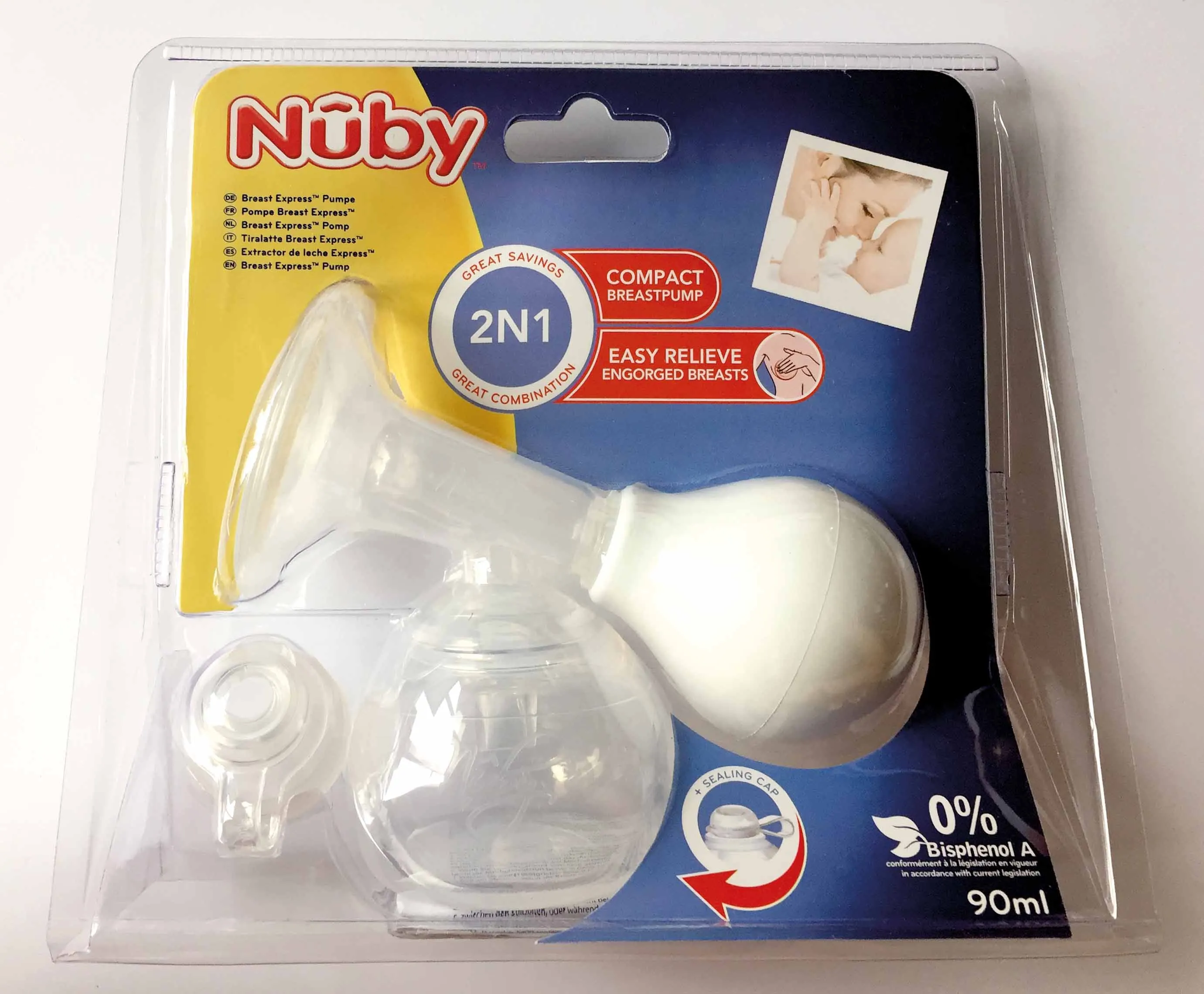 Nuby Breast Express Pump - 90ML