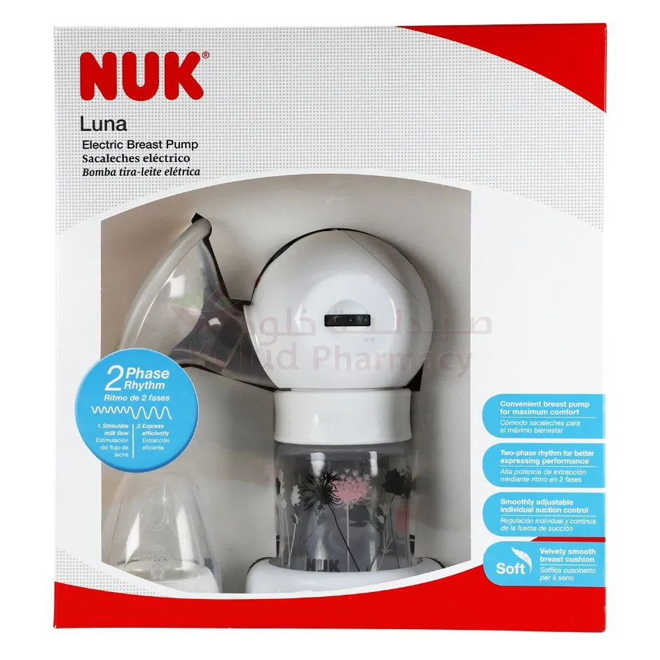 Nuk Electrical Breast Pump Luna Suction Pump 1 PC