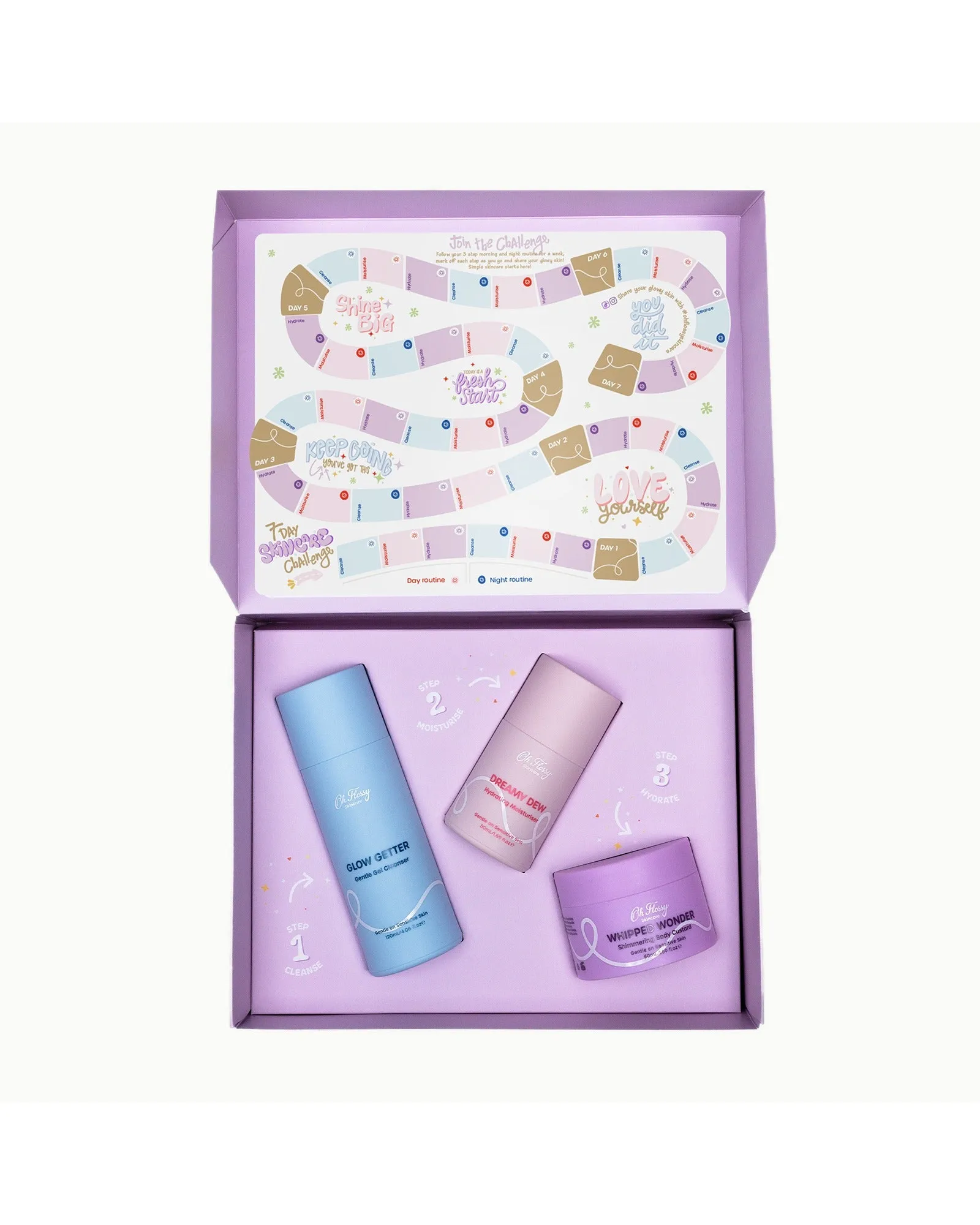 Oh Flossy Glowing Skin Essentials Kit