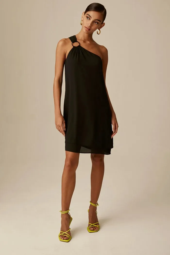 One Shoulder Ring Dress